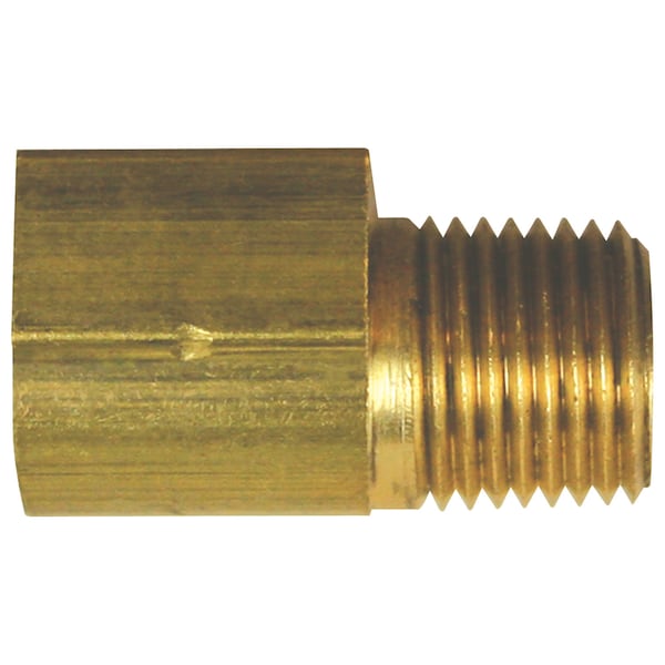 Brass Elbow, Female(3/8-24 Inverted), Male(1/8-27 NPTFemale), 100/box